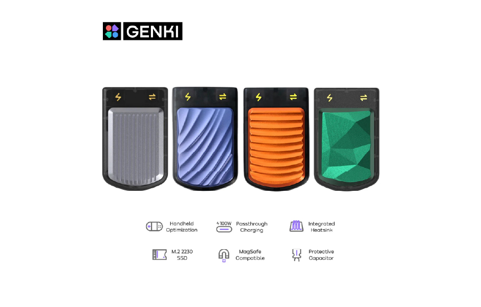Genki SavePoint - Mini SSD Enclosure Case